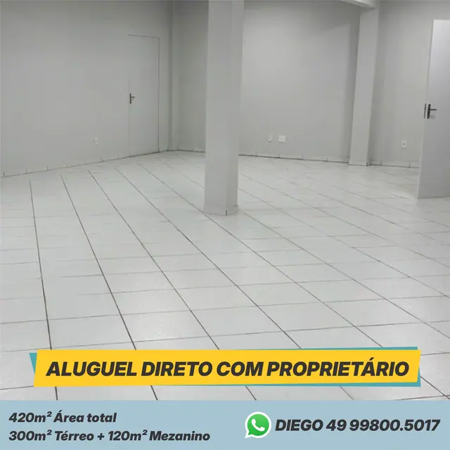 Sala comercial na Avenida Fernando Machado