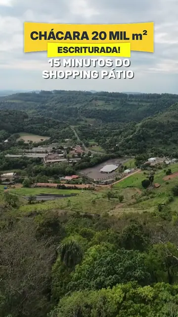 Chácara de 20 mil m²